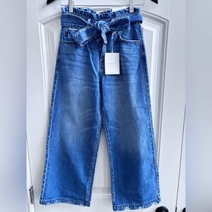 NWT Kancan Belted Denim Sz 24
